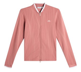 J.Lindeberg Susanna Mid Layer felpa donna, withered rose