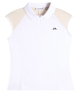 J.Lindeberg Lei polo da donna, bianco