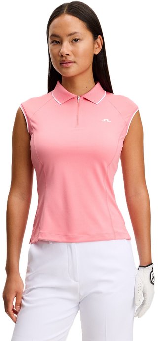 J.Lindeberg Lei polo da donna, flamingo plume