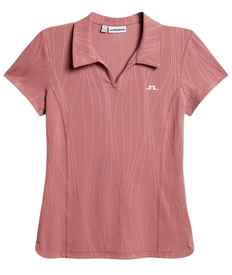 J.Lindeberg Marlie polo da donna, withered rose