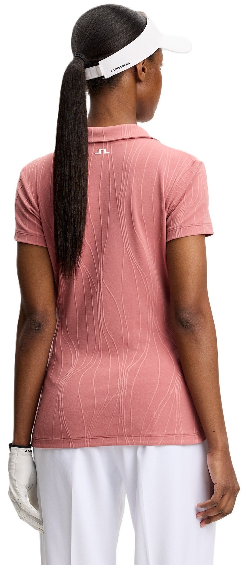 J.Lindeberg Marlie polo da donna, withered rose