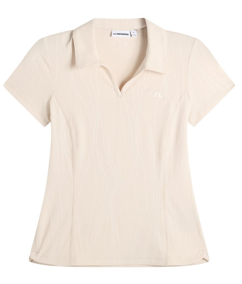 J.Lindeberg Marlie polo da donna, moonbeam