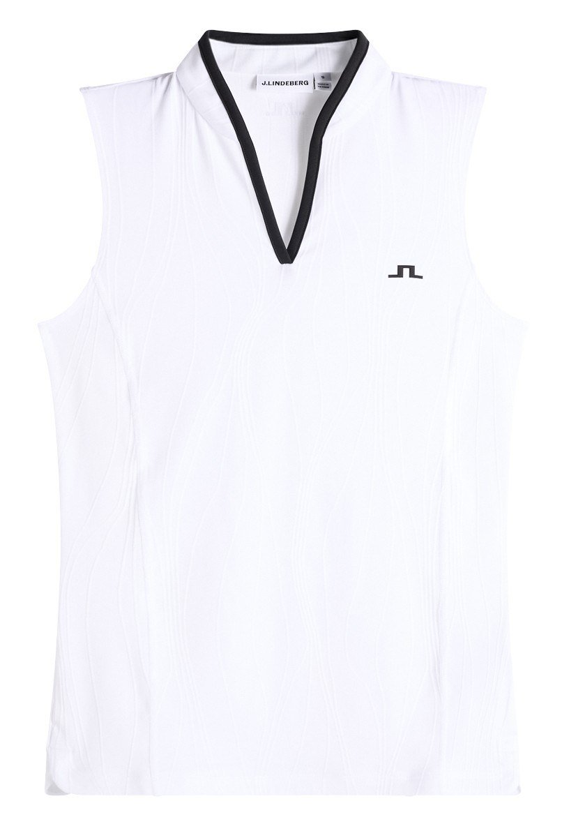 J.Lindeberg Mila Sleeveless top da donna, bianco
