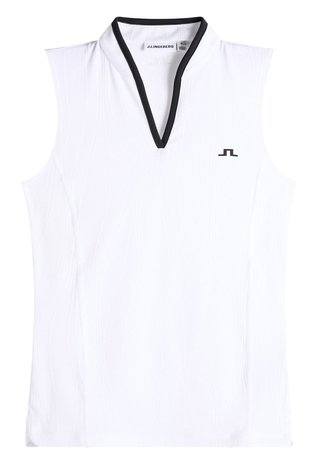J.Lindeberg Mila Sleeveless top da donna, bianco