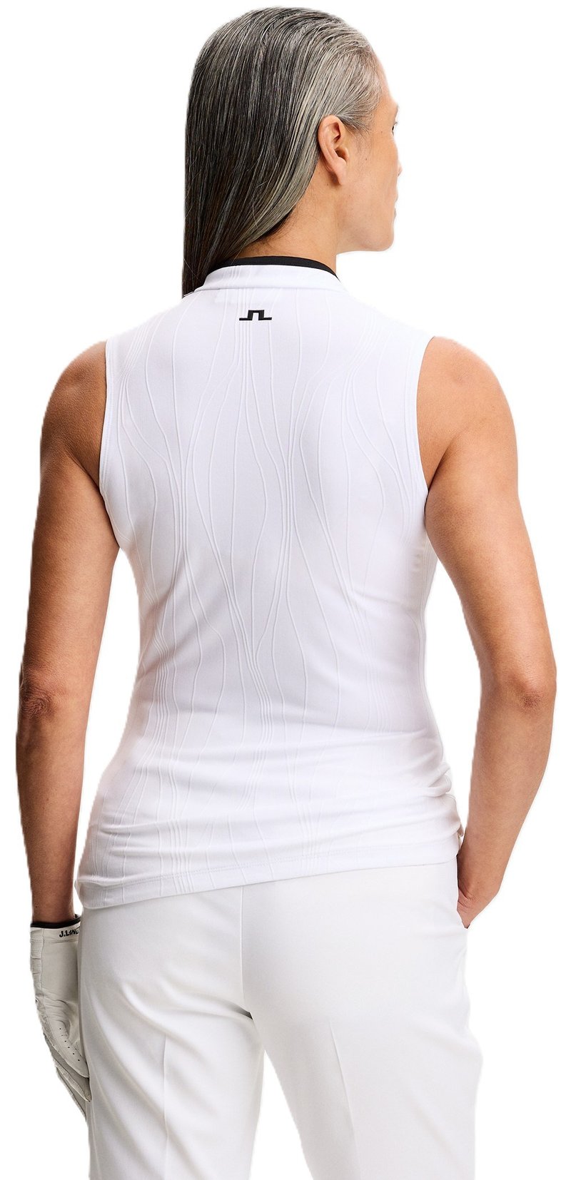 J.Lindeberg Mila Sleeveless top da donna, bianco