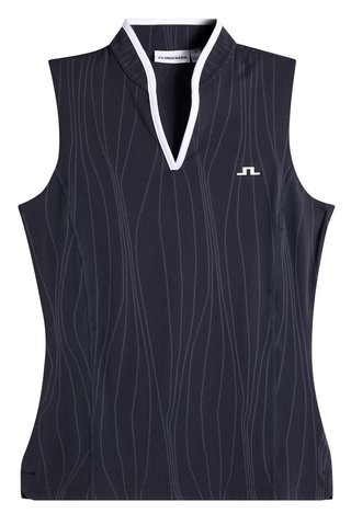 J.Lindeberg Mila Sleeveless top da donna, JL Navy