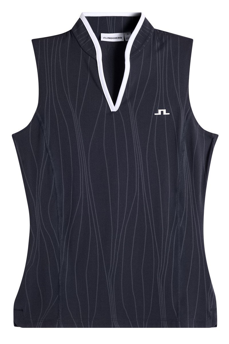 J.Lindeberg Mila Sleeveless top da donna, JL Navy