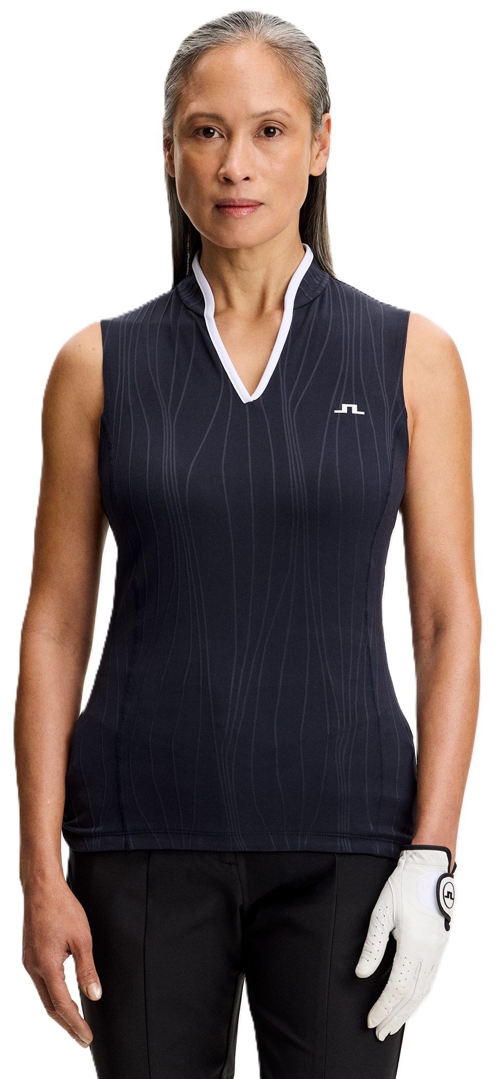J.Lindeberg Mila Sleeveless top da donna, JL Navy