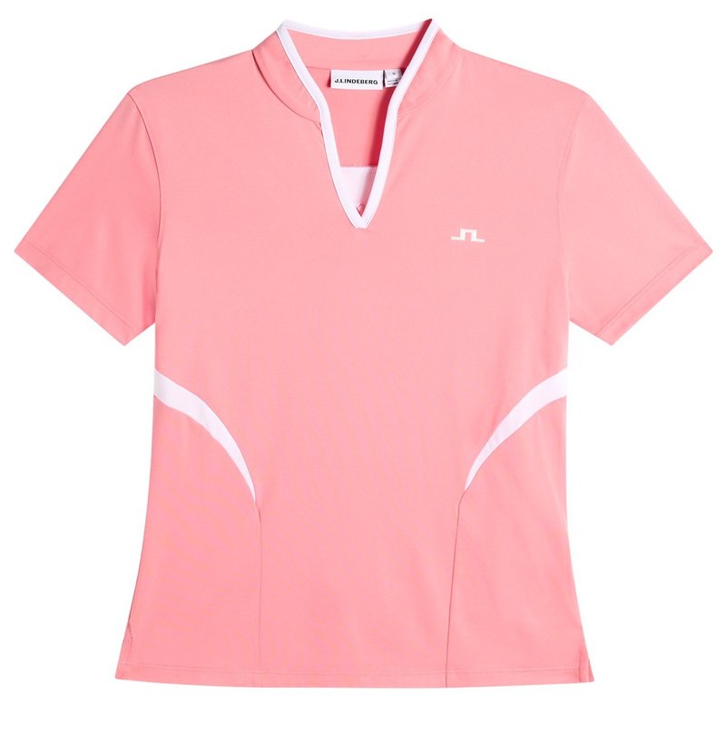 J.Lindeberg Katie top da donna, flamingo plume