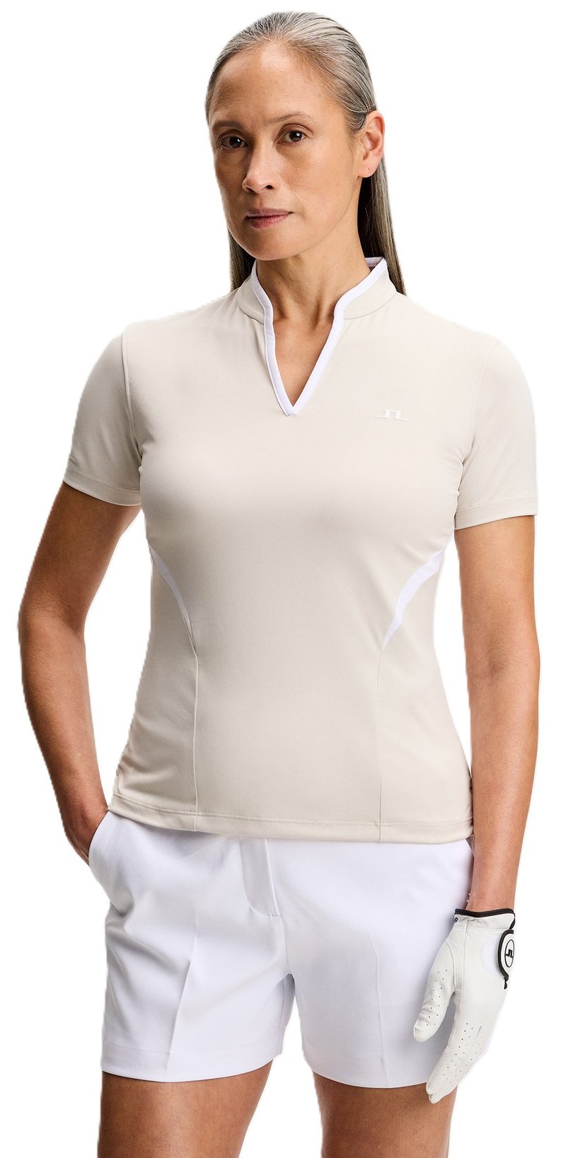 J.Lindeberg Katie top da donna, moonbeam