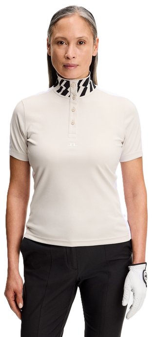 J.Lindeberg Pip polo da donna, moonbeam