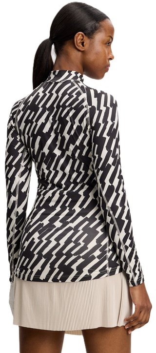 J.Lindeberg Ella Print Compression top da donna, oak moonbeam