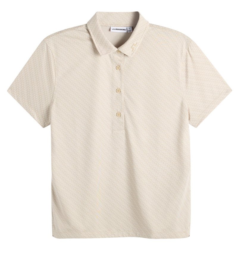 J.Lindeberg Caitlyn polo donna, flight bridge moonbeam