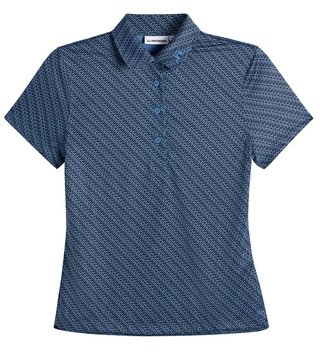 J.Lindeberg Caitlyn polo da donna, flight bridge navy