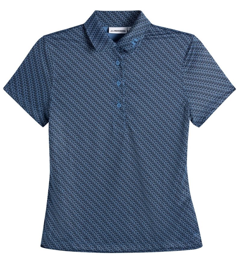 J.Lindeberg Caitlyn polo da donna, flight bridge navy