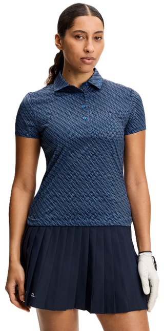 J.Lindeberg Caitlyn polo da donna, flight bridge navy