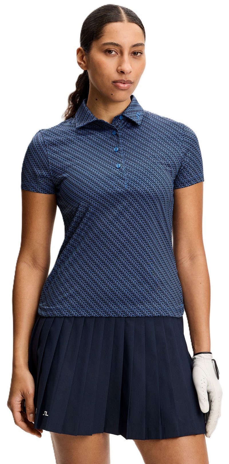 J.Lindeberg Caitlyn polo da donna, flight bridge navy