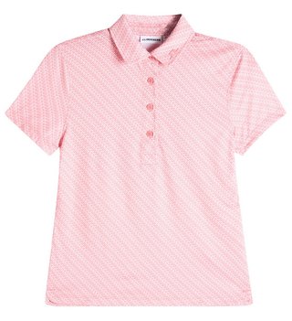 J.Lindeberg Caitlyn polo donna, flight bridge flamingo
