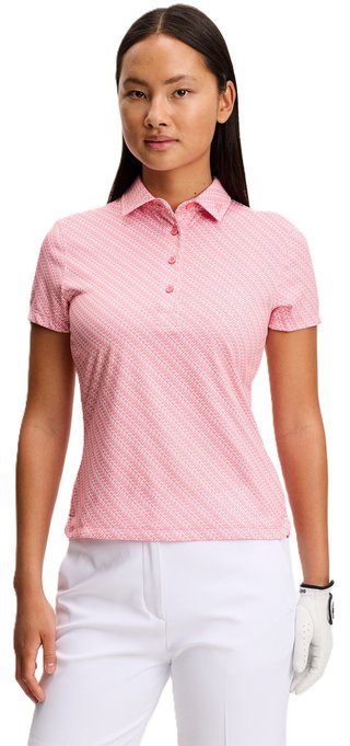 J.Lindeberg Caitlyn polo donna, flight bridge flamingo