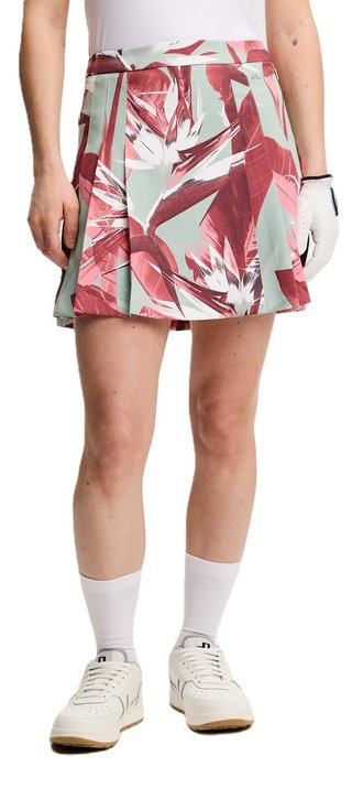 J.Lindeberg Alesia Print gonna da golf da donna, paradise jadeite