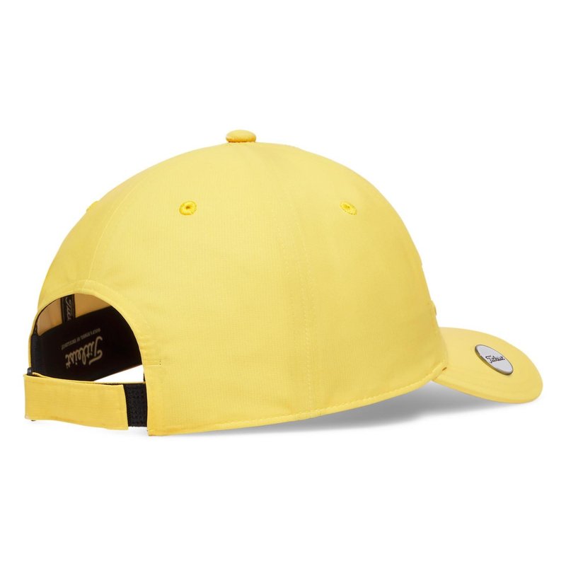 Titleist Players Ball Marker cappellino da uomo, giallo/bianco