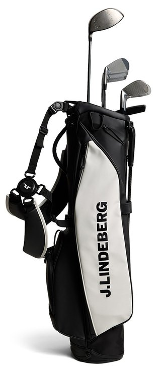 J.Lindeberg Sunday Golf stand bag, nero