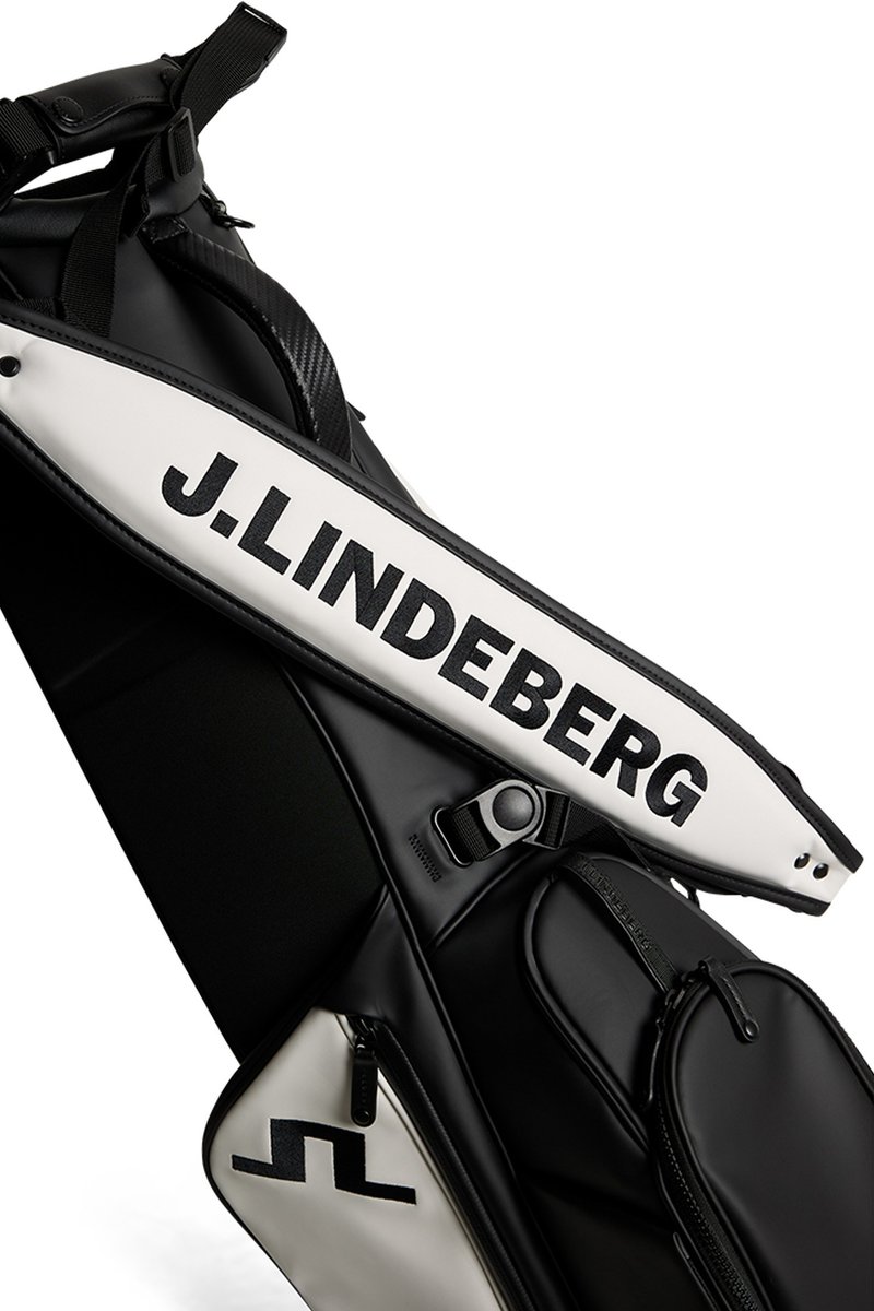 J.Lindeberg Sunday Golf stand bag, nero