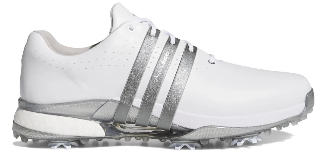 Adidas Tour360 24 scarpe da golf uomo, bianco/grigio