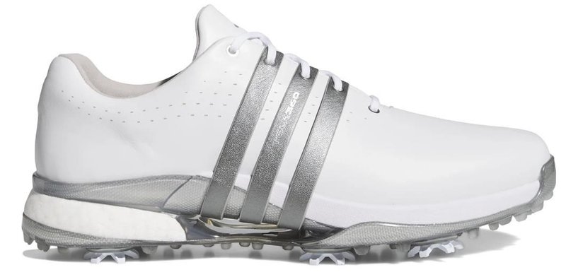 Adidas Tour360 24 scarpe da golf uomo, bianco/grigio