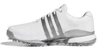 Adidas Tour360 24 scarpe da golf uomo, bianco/grigio