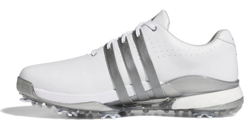 Adidas Tour360 24 scarpe da golf uomo, bianco/grigio