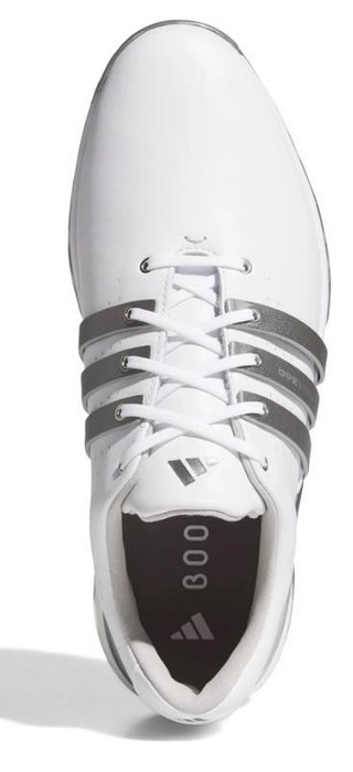 Adidas Tour360 24 scarpe da golf uomo, bianco/grigio