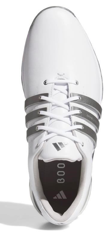 Adidas Tour360 24 scarpe da golf uomo, bianco/grigio