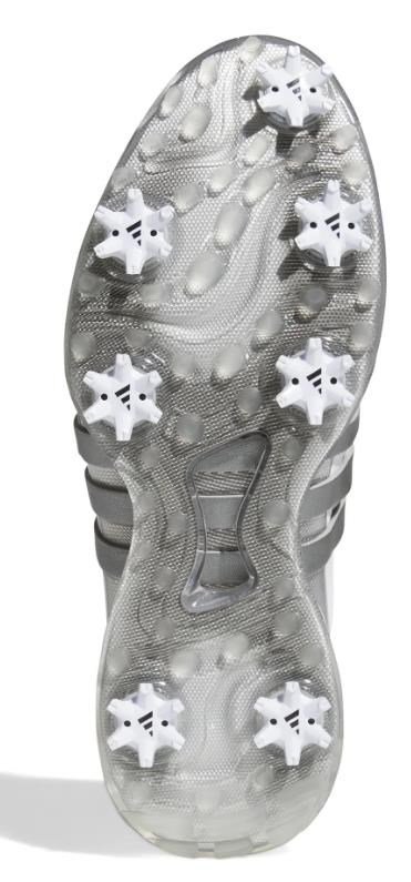 Adidas Tour360 24 scarpe da golf uomo, bianco/grigio