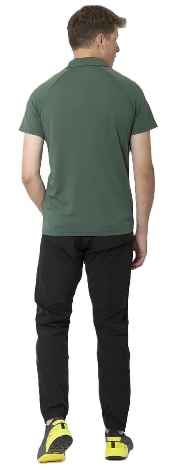 2117 of Sweden Fröseke Technical Pique polo da uomo, forest green
