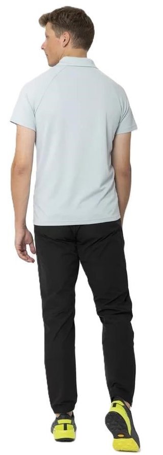 2117 of Sweden Fröseke Technical Pique polo da uomo, pearl blue