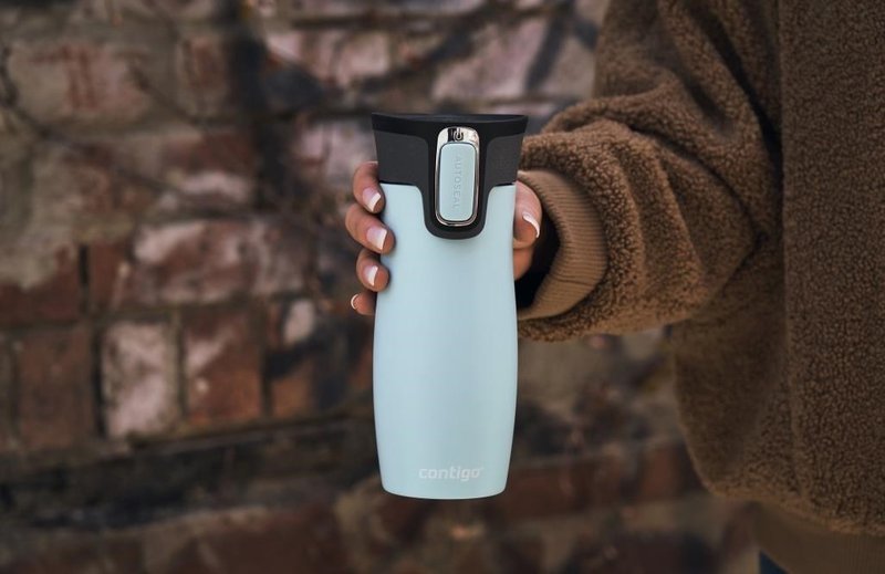 Contigo Contigo West Loop Travel Mug 470 ml, azzurro ghiaccio