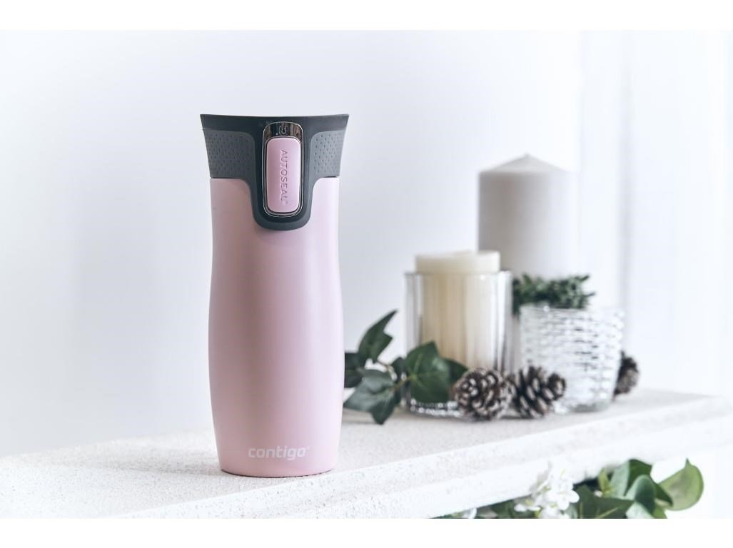Contigo West Loop Travel Mug 470 ml, rosa