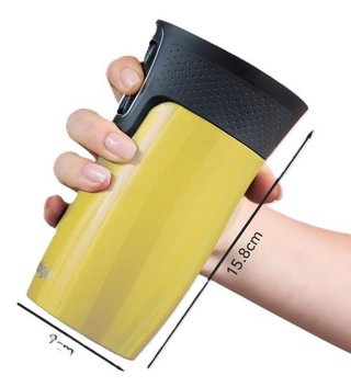 Contigo Contigo West Loop Mini Travel Mug 300 ml, giallo
