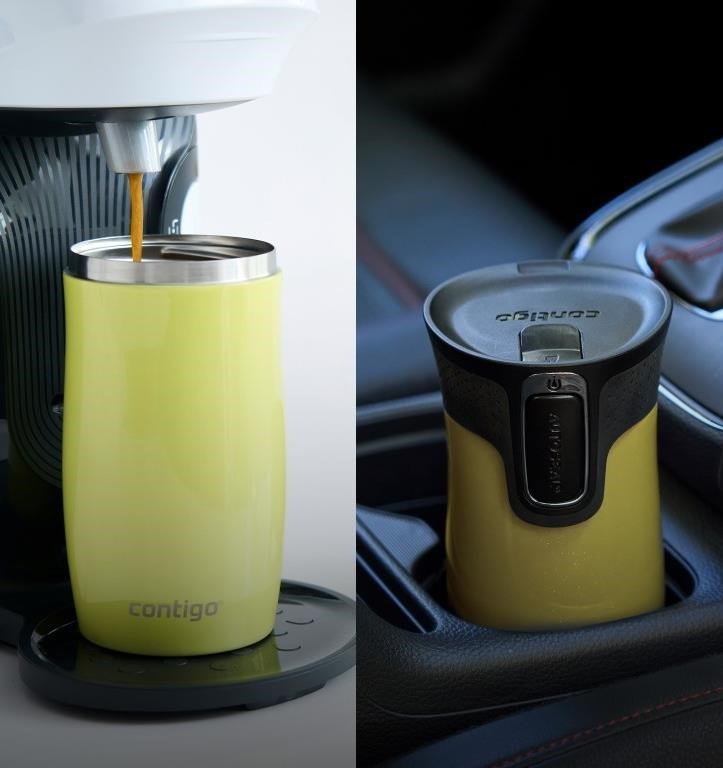 Contigo Contigo West Loop Mini Travel Mug 300 ml, giallo