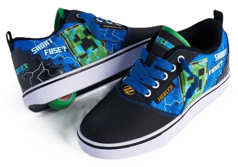 Heelys Minecraft Kama HE04212102 scarpe da golf, bianco/nero/verde