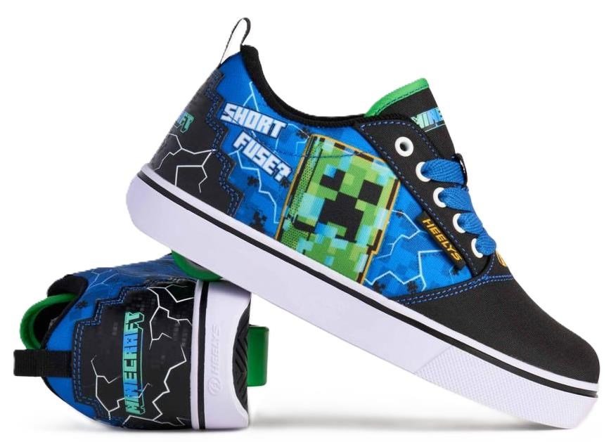 Heelys Minecraft Kama HE04212102 scarpe da golf, bianco/nero/verde