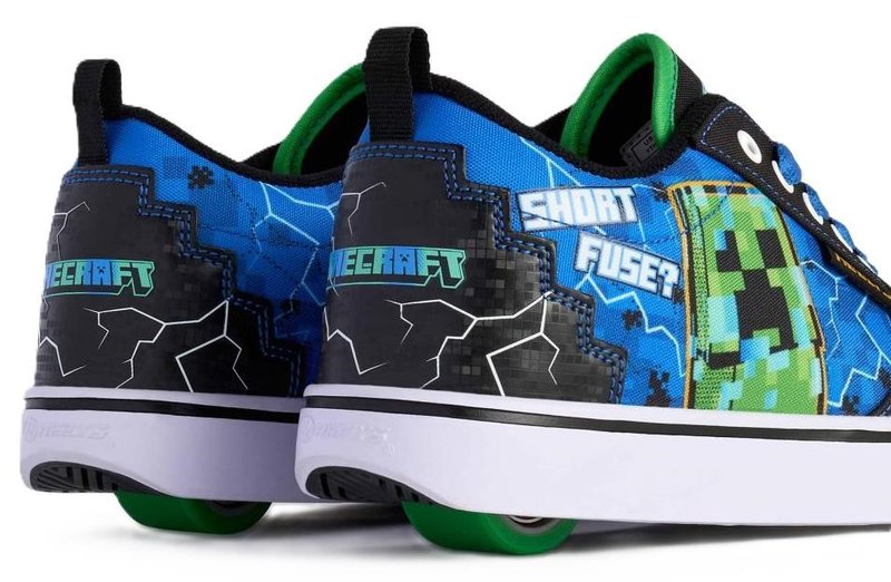 Heelys Minecraft Kama HE04212102 scarpe da golf, bianco/nero/verde
