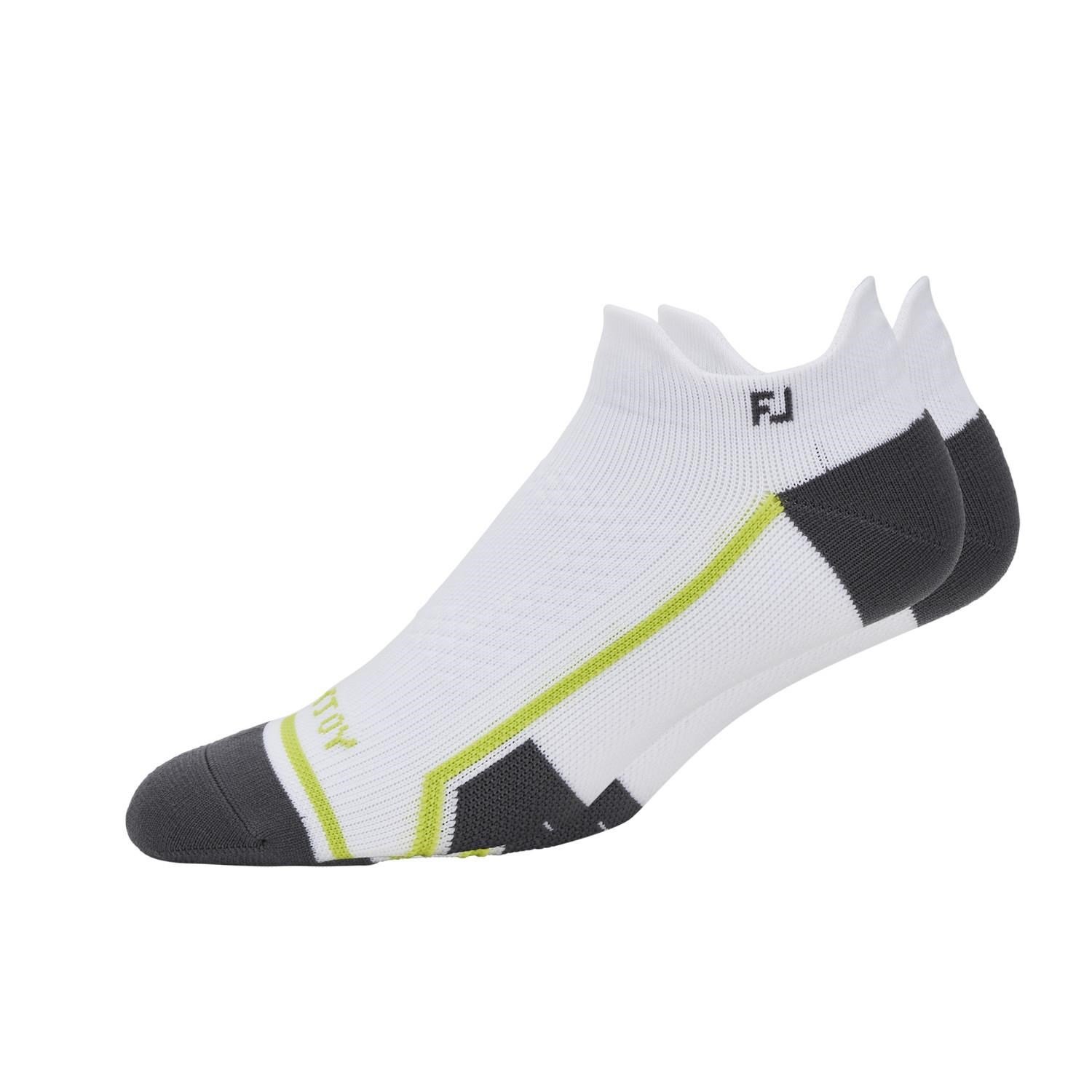Footjoy Tech D.R.Y. Roll Tab calzini da uomo, bianchi