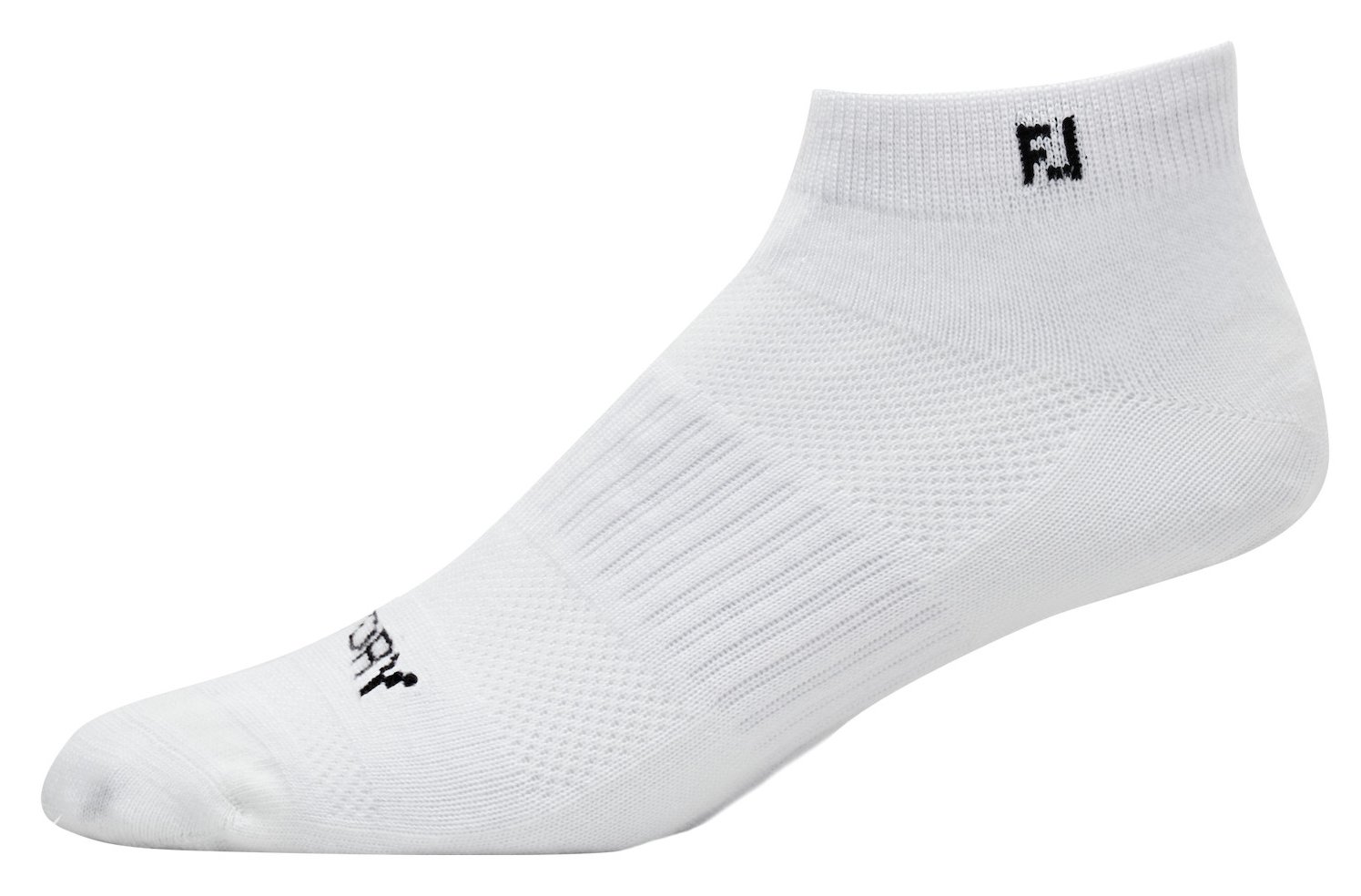 FootJoy ProDry Lightweight Sport calze da uomo, bianche, EU 39-46 (3 paia)