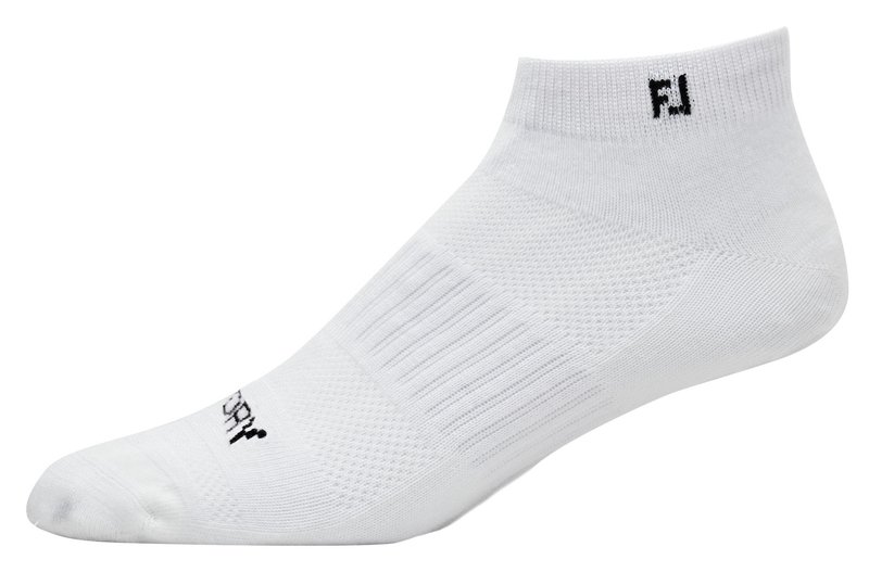 FootJoy ProDry Lightweight Sport calze da uomo, bianche, EU 39-46 (3 paia)