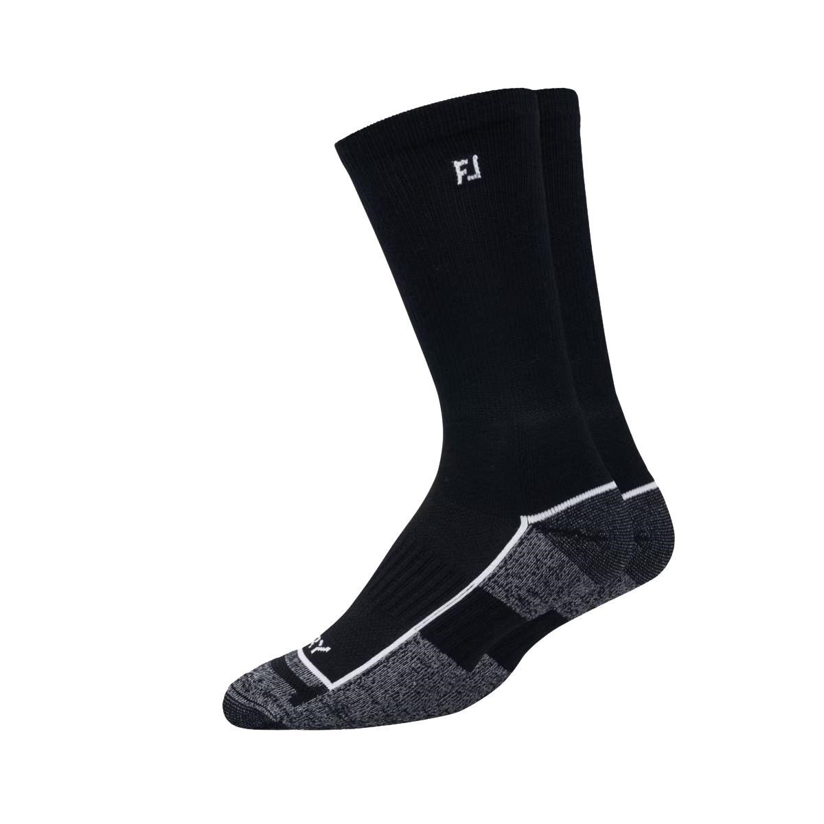 FootJoy ProDry Crew calzini da uomo, neri, EUR 39-46 (paio)