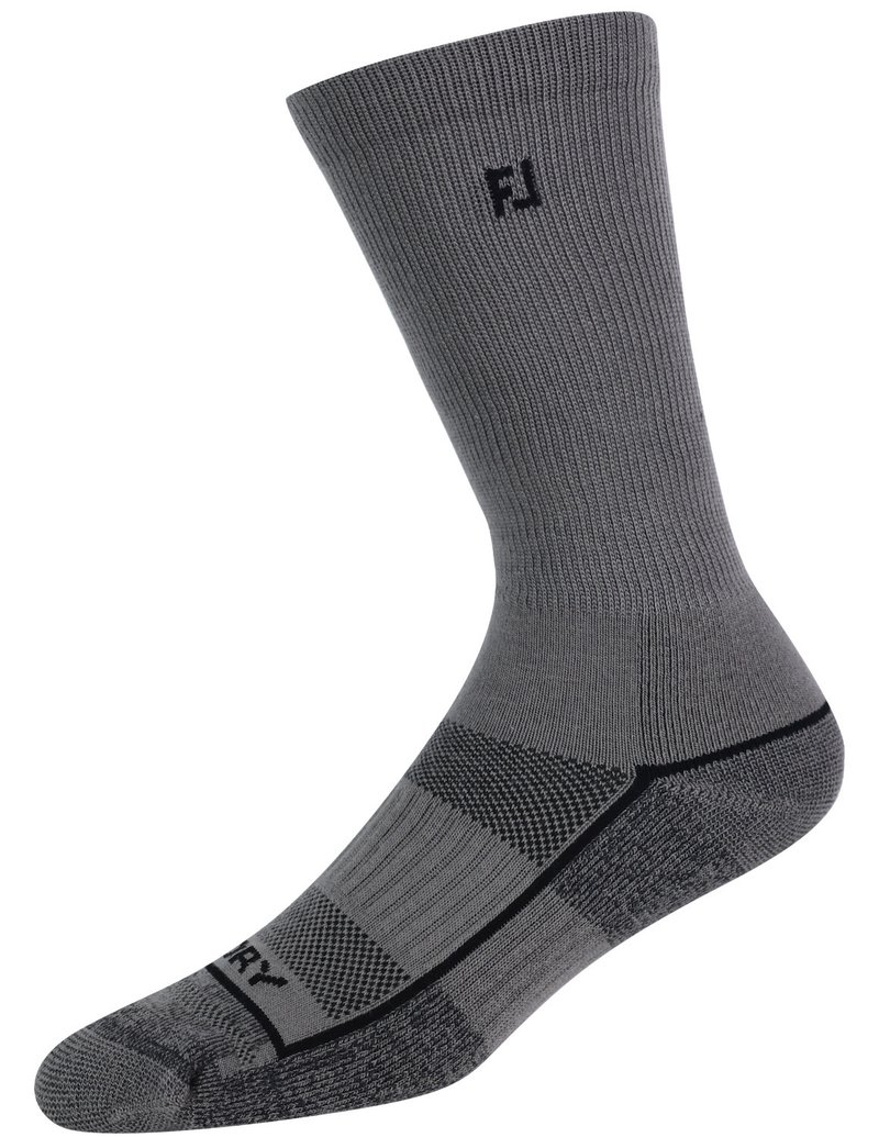 FootJoy ProDry Crew calzini da uomo, grigi, EUR 39-46 (paio)