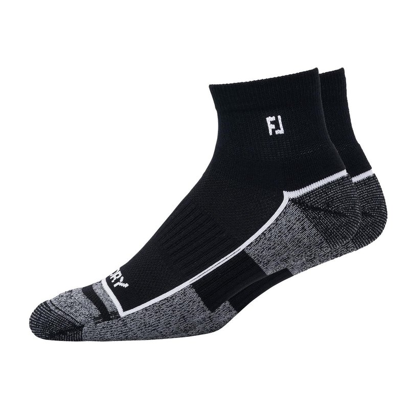 FootJoy ProDry Quarter calzini da uomo, neri