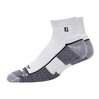 FootJoy ProDry Quarter calzini da uomo, bianchi